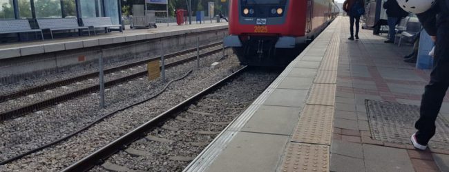 הרכבת החשמלית החדשה של רכבת ישראל בנסיעת מבחן ראשונה